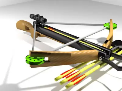 Crossbow - Compound 3D model
