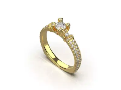 ring code 235 3D print model