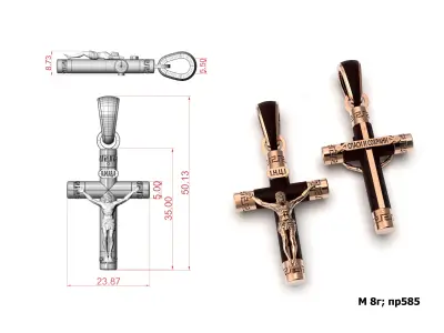 Cross G0328 3D print model