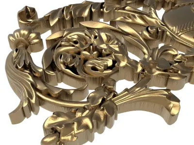  decorative pattern ready for 3D printing 3D model