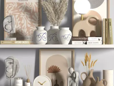 DECORATIVE SET02 3D model