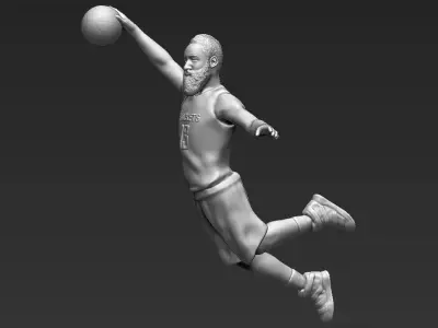 James Harden 3D printing ready stl obj formats 3D print model