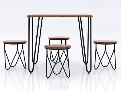 Restoration Hardware baby and child Lecole 3D model