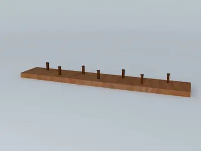 coat hanger Free 3D model