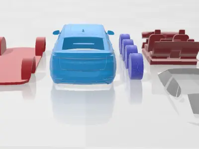 Capri 2025 - Separate Parts STL Model 3D print model