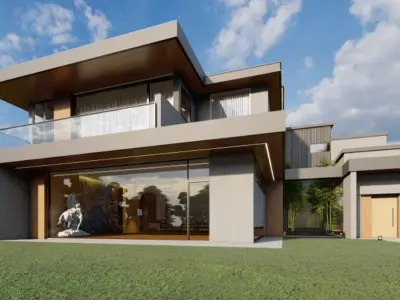 Luxury House 3D model