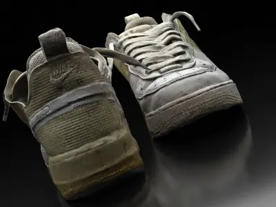 Air Force 1 Shoes 3D model