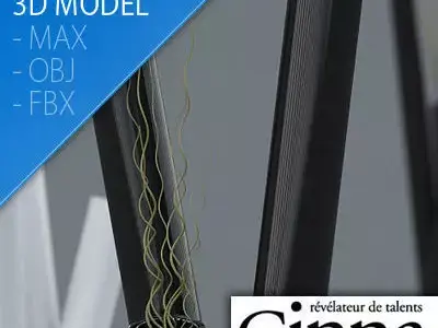 Modern Vase Cutting by Jean Francois D Or Free 3D model