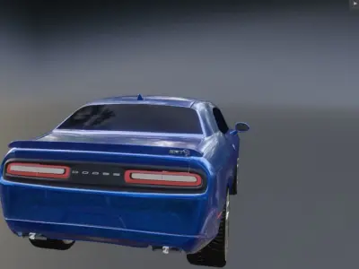 Dodge 2015 Challenger SRT 392 RWD 3D model