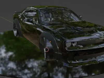 Dodge SRT HellCat 3D model by daniel-ciocarlan