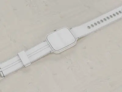 smart watch 2 pose 3D model