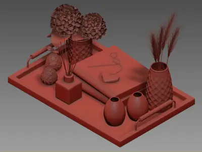 set107 tray 3D model