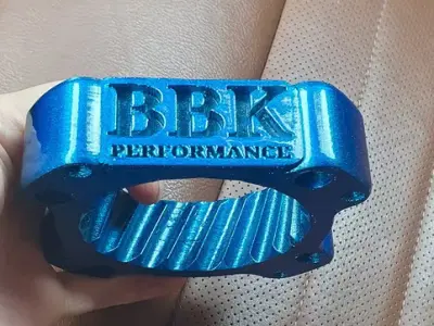 BBK ThrottleBodySpiralSpacer for Upgrade or not Mustang V6-V8 3D print model