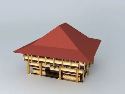 dean ft Unsri Free 3D model