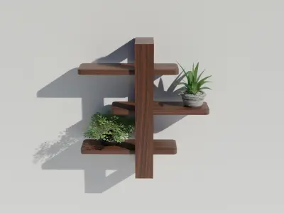 Shelve shelf 3D model