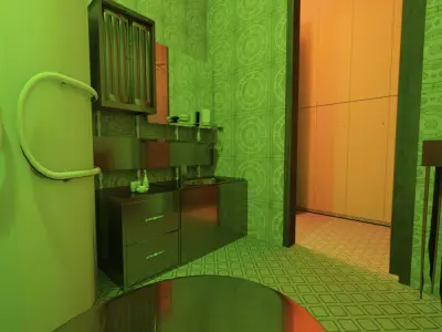 Studio Apartment 2020 3D model