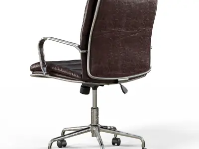 Office Chair Director Brown Switzerland 3D model