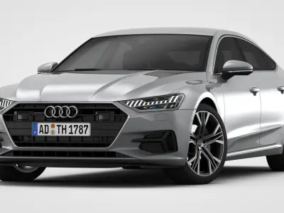 Audi A7 Sportback 2019 3D model