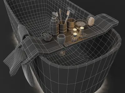  Bathtub Villeroy and Boch 3D model