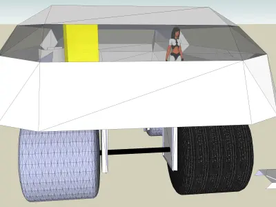 Mixed original models Free low-poly 3D model