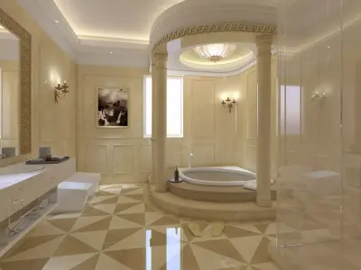 Bathroom 50 3D model