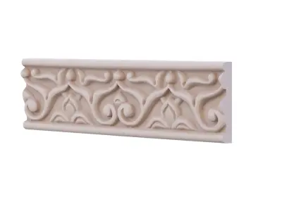 classic decor ornament 04 3D model