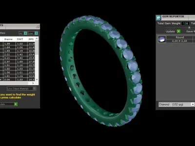  ring code 241 3D print model
