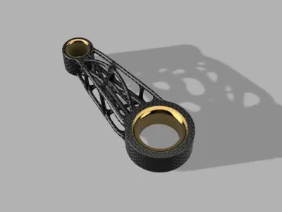 piston connecting rod 3D print model