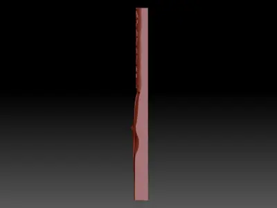 Car road 3D print model