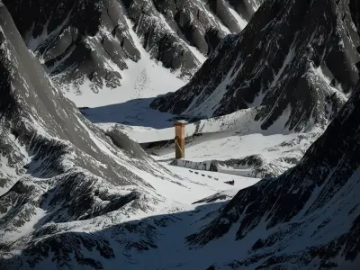 Temples In  Mountains - Chehni Koti 3D model