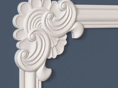 Molding Corner 3D model 5