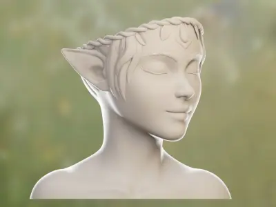 ELF PLANTER -SUCCULENT PLANT POT 3D print model