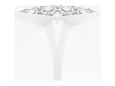 Oval ring geometry  Free 3D print model