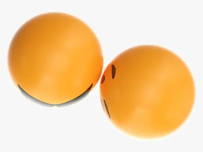 Car spring toy figure kiss 3D model