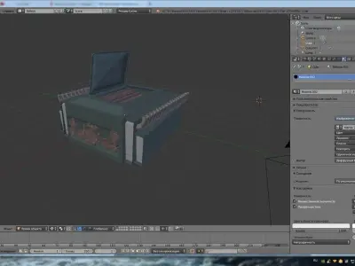 Car engine 3D print model