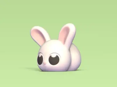 Sweet Bunny 3D print model