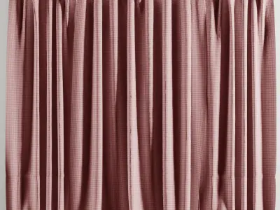 Curtain A6 3D model