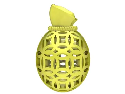 Luxury Money Bag Pendant Jewelry  4009 3D print model