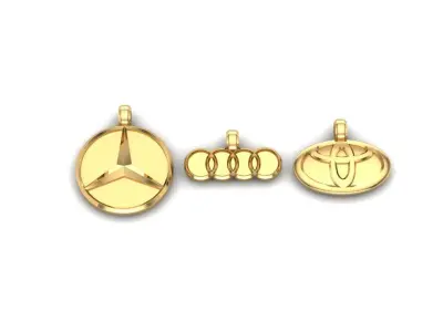 Pendants 3D print model