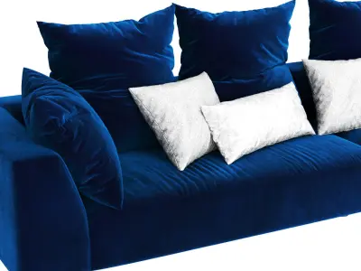 edra Absolu sofa 02 3D model