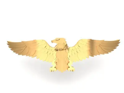 Eagle gold Bracelet 3D print model