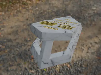 Motivational tablet with message about loylaty 3D print model