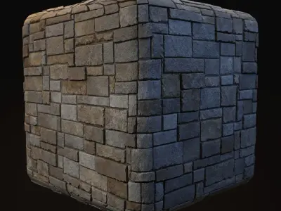 Ohio Gray Cobblestone 8K Textures Texture