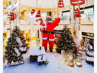 Mall Christmas Decoration  Low-poly 3D model