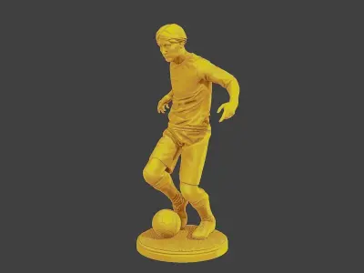 Soccer Player SP 006 3D print model