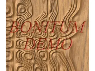 Tileable 3D relief SB1 DEMO Free 3D model