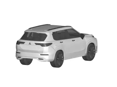 Mitsubishi Outlander  3D model
