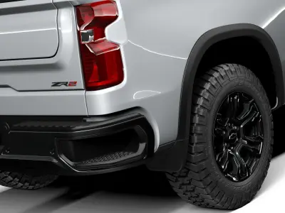Chevrolet Silverado ZR2 2022 3D model
