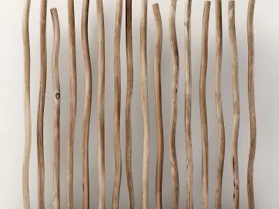 Planter fundament branch thick n2 3D model