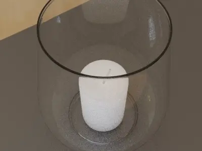 Candle Bowl 3D model
